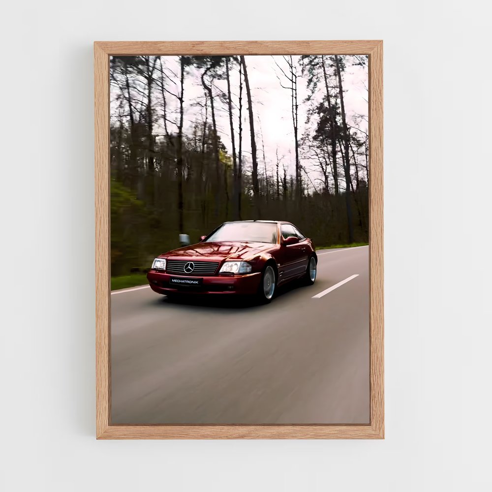 Poster Reddition sur Route – affiche Mercedes (vue 4)
